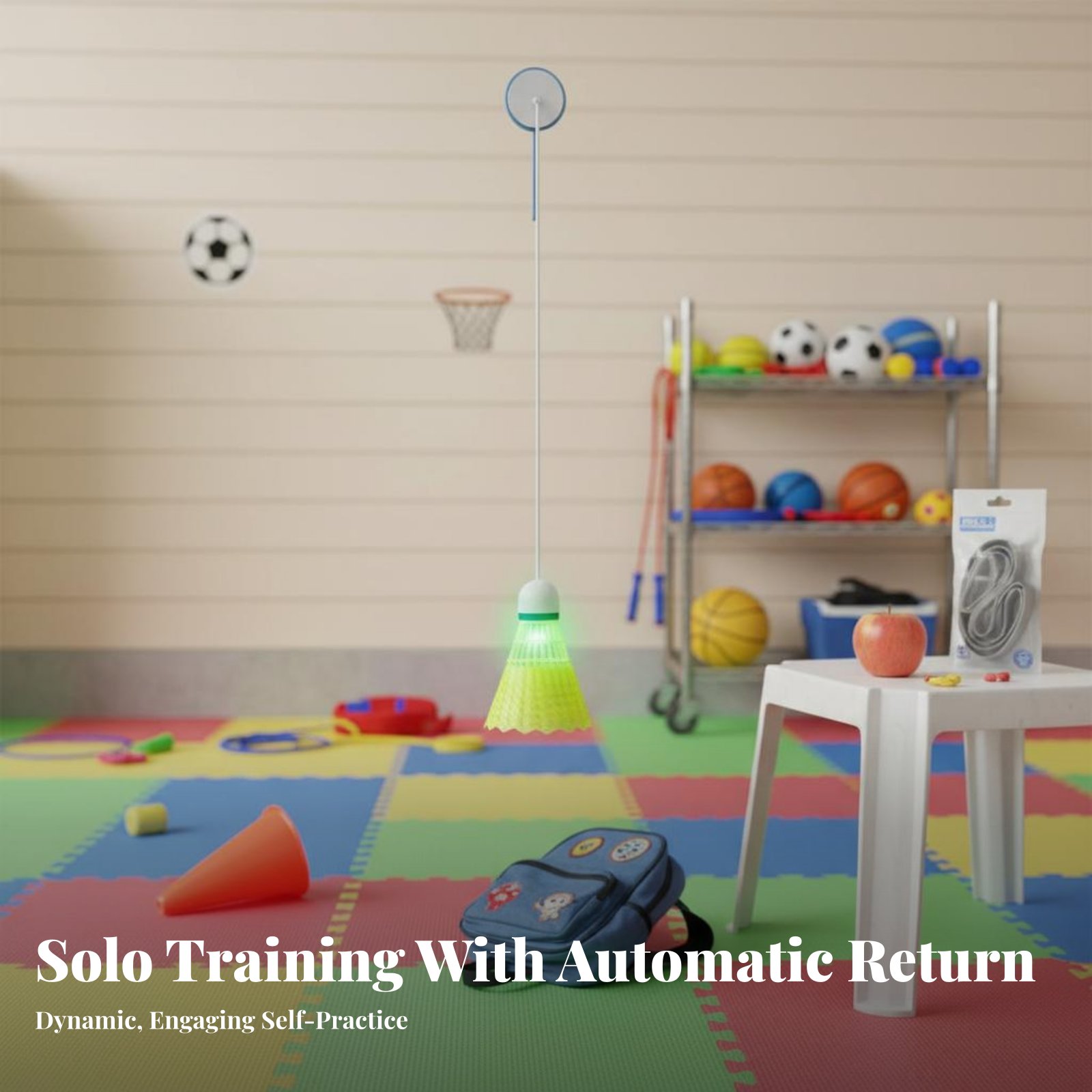 Return Badminton Practice Tool - Badminton Area ulasan dan harga