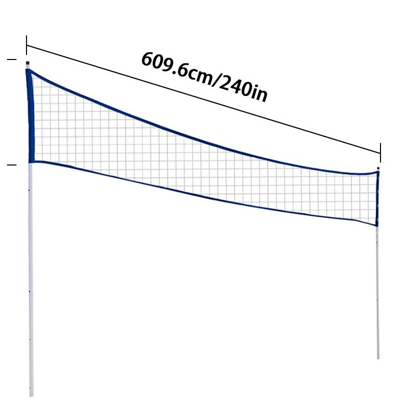 Portable Badminton Net Trainin - Badminton Area ulasan dan harga